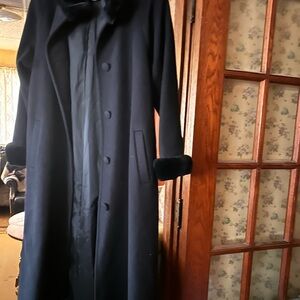 Elegant Black Trench Coat